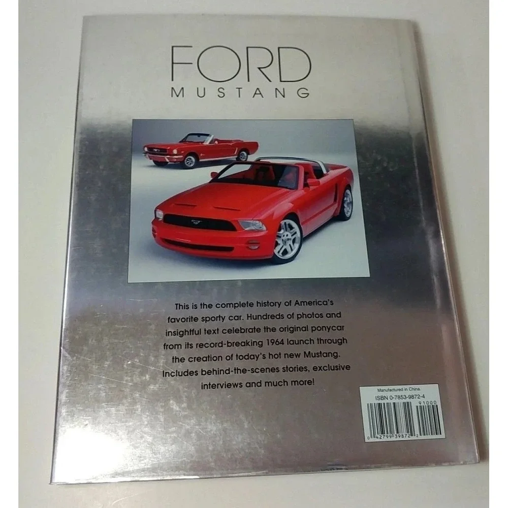 Ford Mustang 40 Years of Fun by Auto Editors of Consumer Guide HARDBACK‎
